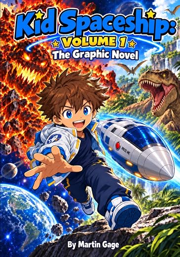 Kid Spaceship: Volume 1: The Graphic Novel by Martin Gage — book cover