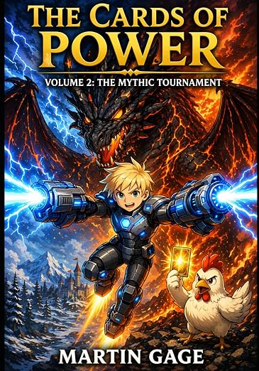The Cards of Power: Volume 2 — The Mythic Tournament by Martin Gage — book cover