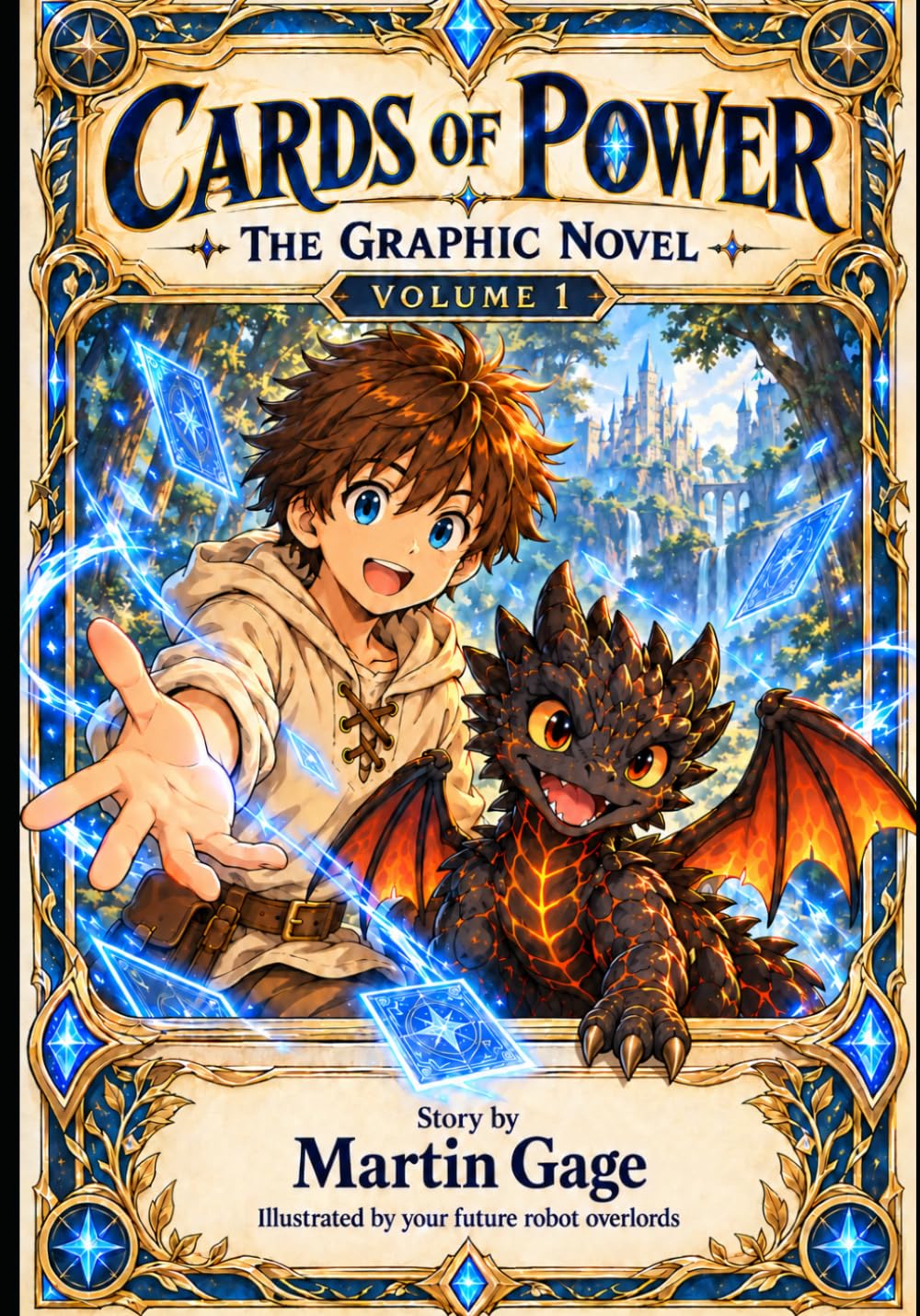 Cards of Power: The Graphic Novel: Volume 1 by Martin Gage — book cover